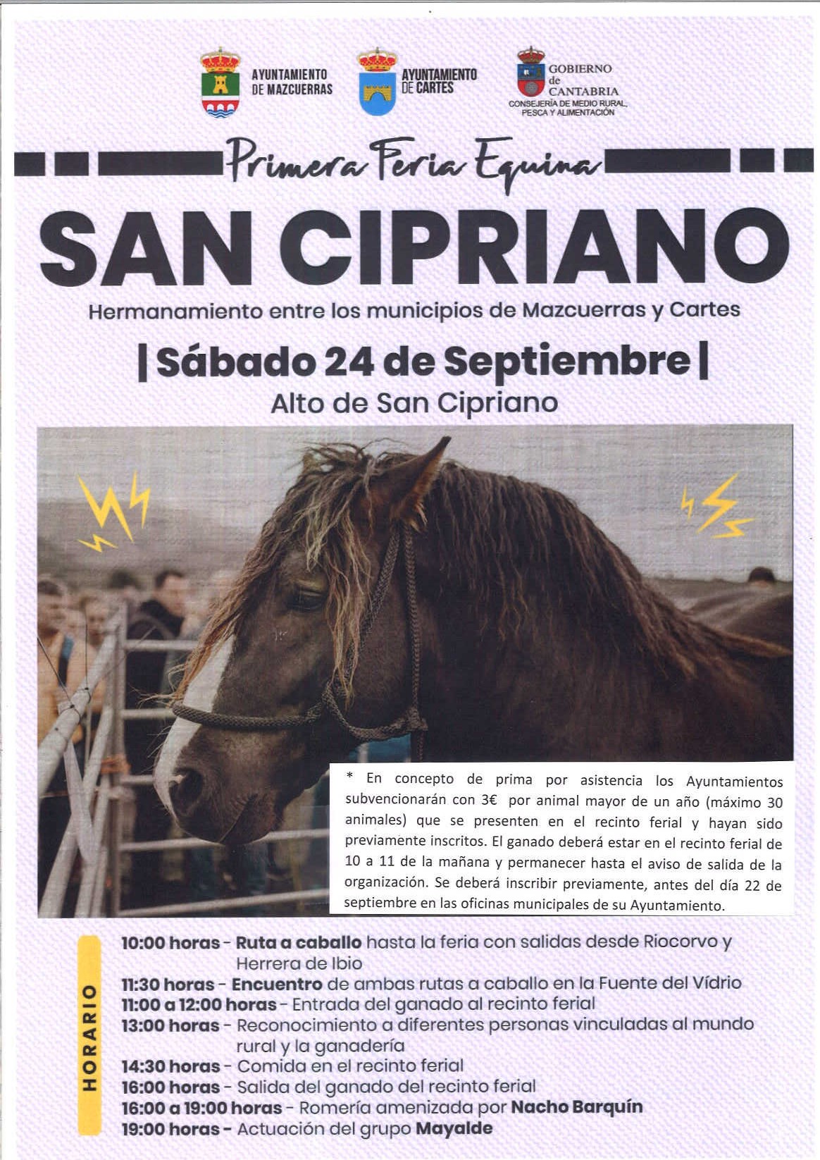 I FERIA EQUINA SAN CIPRIANO